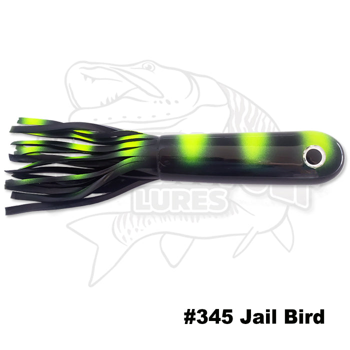 Fat Magnum Gator Tubes 10", 12" & 15" Rigged