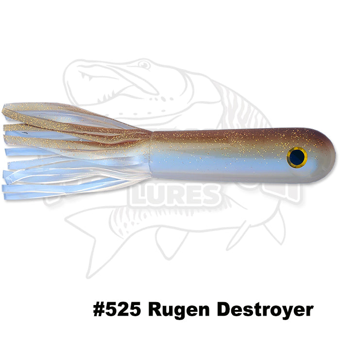 Fat Magnum Gator Tubes 10" & 12" Un-Rigged