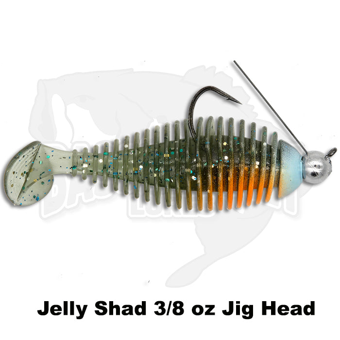 Weedless 45 Degree Flat Eye Jighead