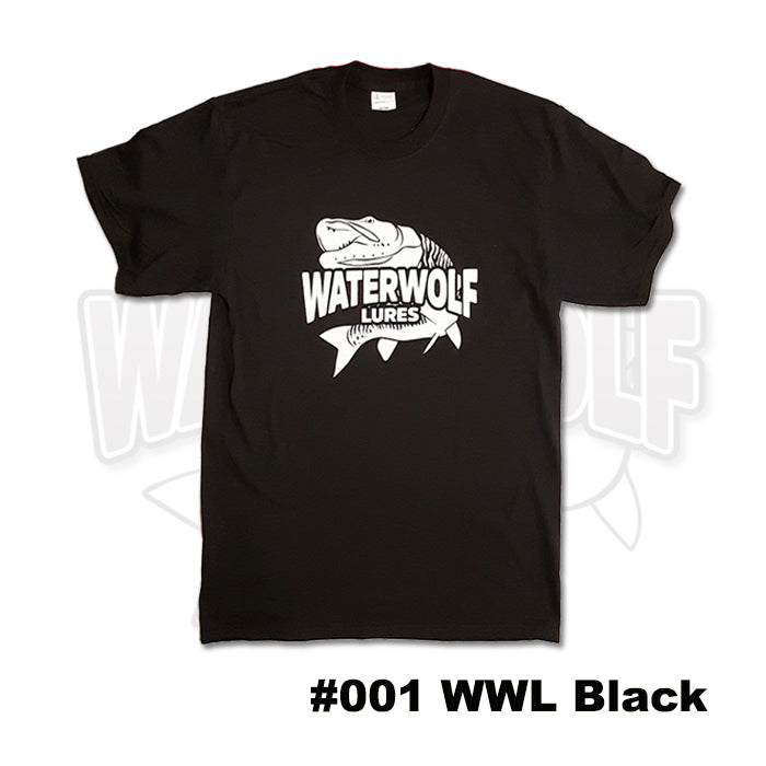 Water Wolf Lures T Shirts - Clearance Colours