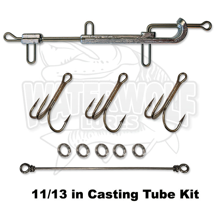 Jig Heads / Casting Rigs - 11 and 13" Gator Tubes