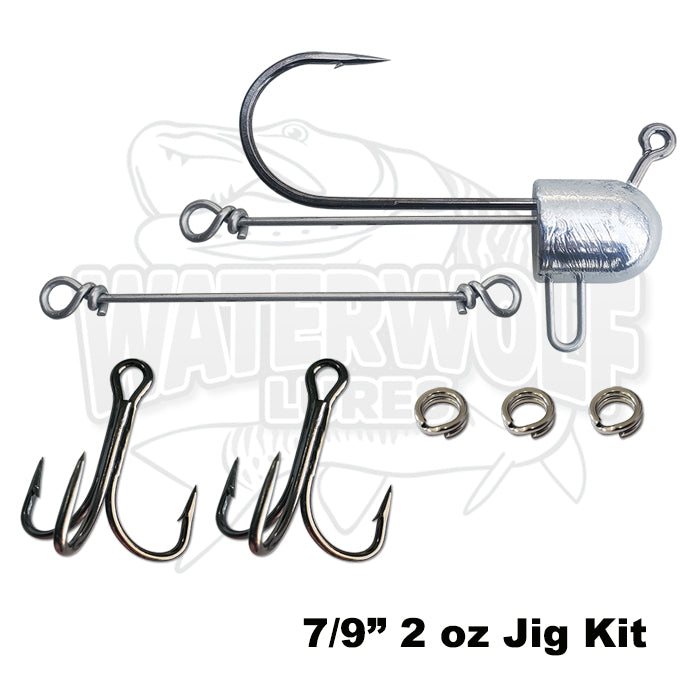 Jig Heads / Casting Rigs - 7" and 9" Gator Tubes