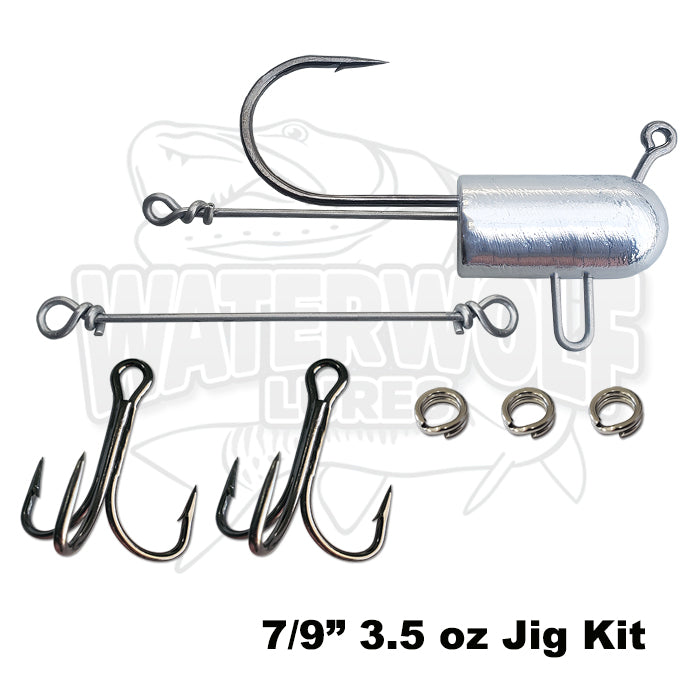 Jig Heads / Casting Rigs - 7" and 9" Gator Tubes