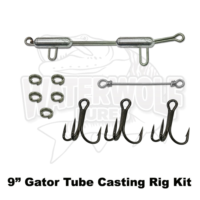 Jig Heads / Casting Rigs - 7" and 9" Gator Tubes