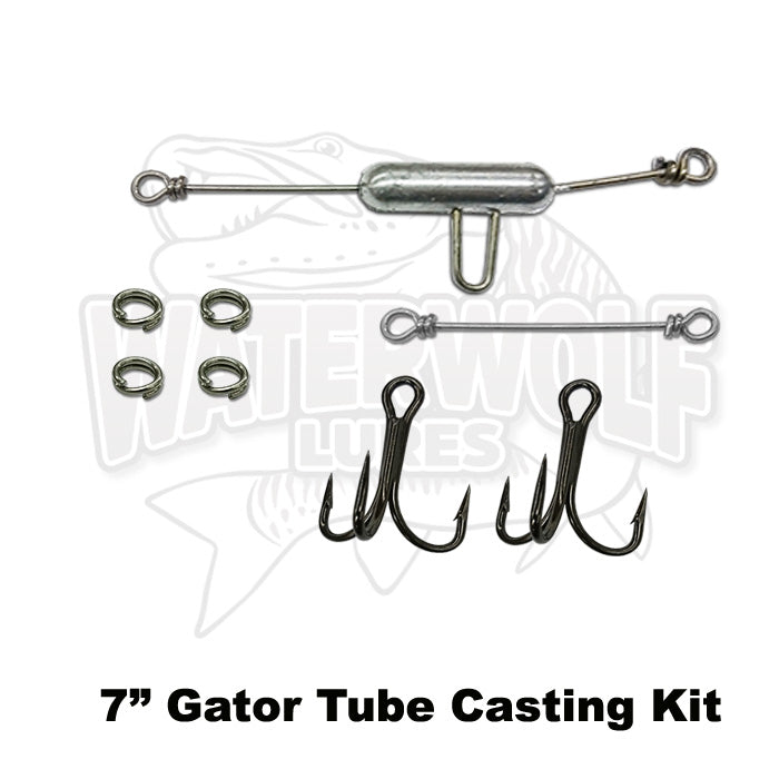 Jig Heads / Casting Rigs - 7" and 9" Gator Tubes