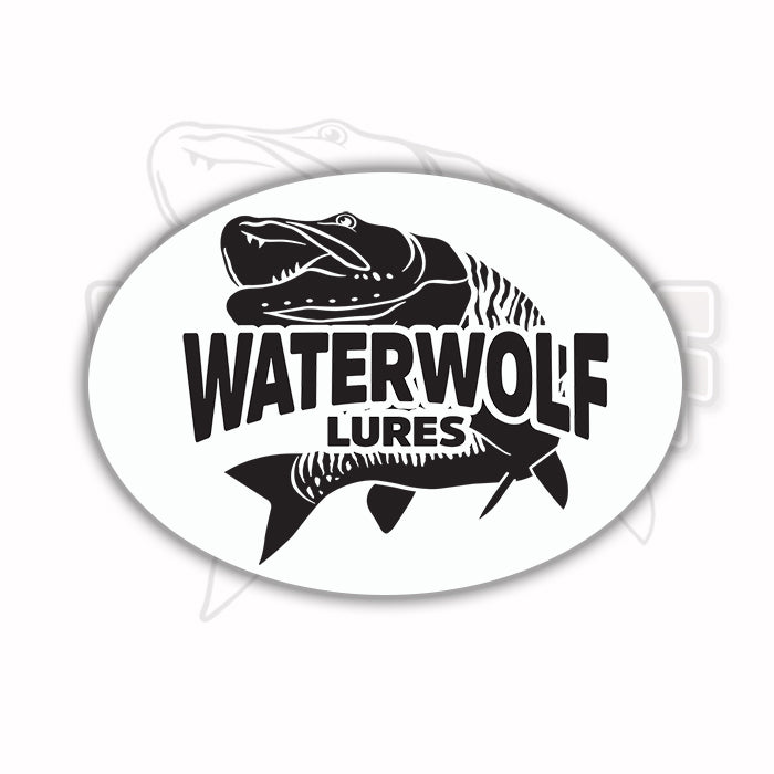 Water Wolf Stickers