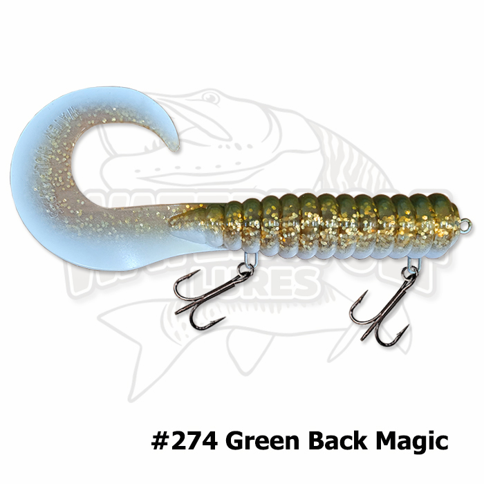 Grubzilla – Clearance Sale 50 % off ! – Bass Magnet Lures and Water Wolf  Lures